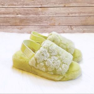UGG Women’s Fluff Yeah Slide Poppy In Pollen